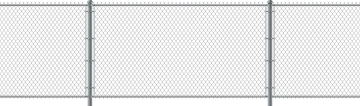 a drawing of a chain link fence