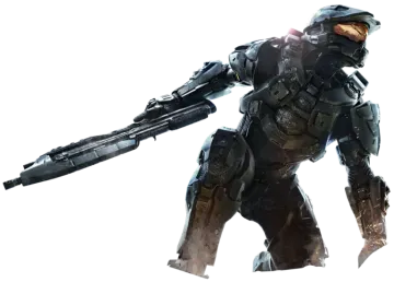 a man with a gun in his hand