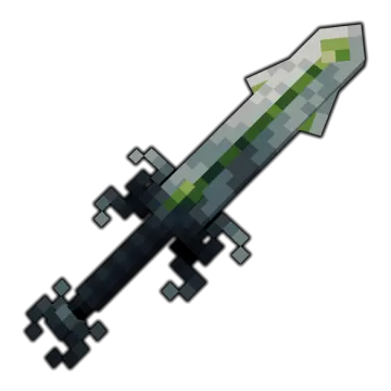 an image of a pixel with a green arrow on it
