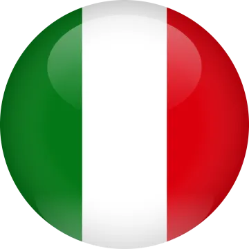 a ball with the italian flag