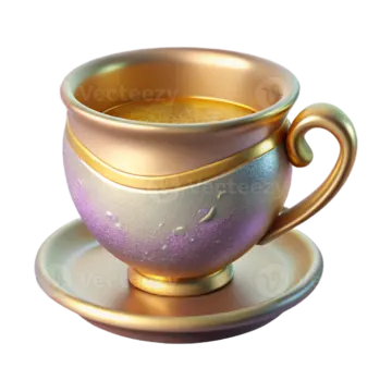 a cup of coffee on a saucer