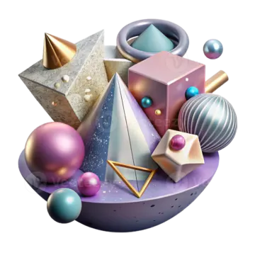 an image of various objects in a circle