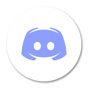 a white circle with a blue helmet on it