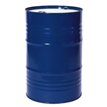 a blue barrel on a white background