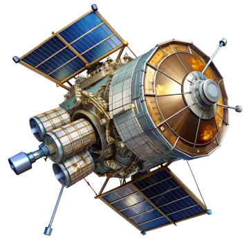 an artist's rendering of the kepler spacecraft