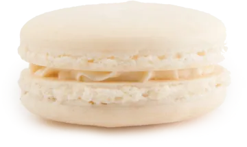 a close up of a macaron