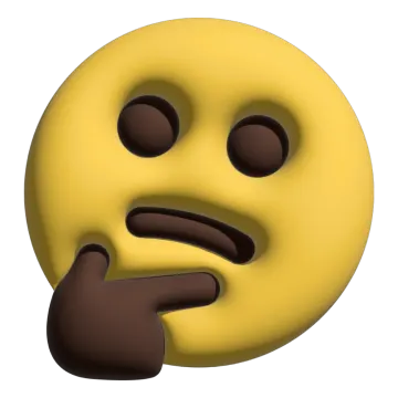 a smiley face with a finger in it's mouth