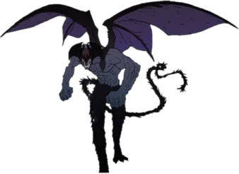 an image of a dragon with wings