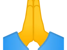a blue and yellow arrow pointing up to the right