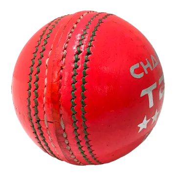 a close up of a cricket ball on a white background