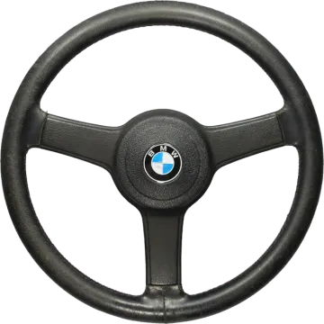 bmw genuine leather steering wheel