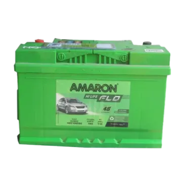 a green car battery with a white background