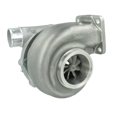 A turbo with the turbo inlet removed