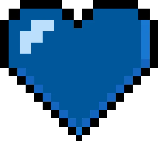 a blue heart icon