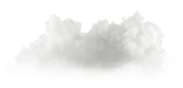 a black and white cloud on a white background