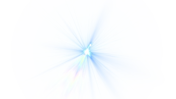 a white background with blue and green rays