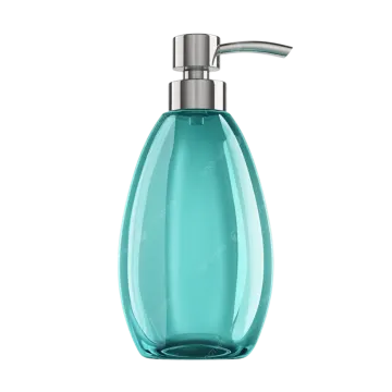 glass soap dispenser with pump
