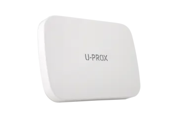 a white box with the word uprox on it