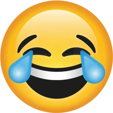 a smiley face with tears and tears