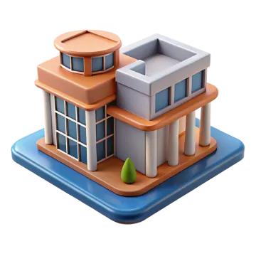 an image of a building on a white background