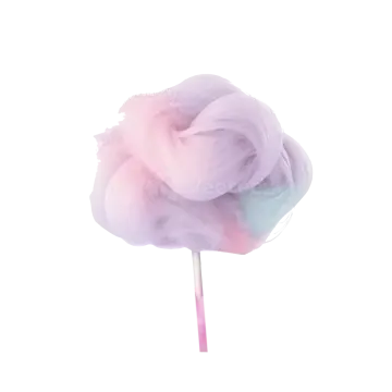 a pink and blue lobok on a white background