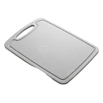 an image of a gray cutting board