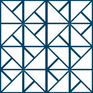 a blue and white geometric pattern