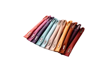 a set of four leather wallets