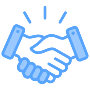 two hands shaking over each other hands