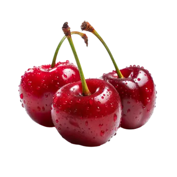 three chers with water droplets on them