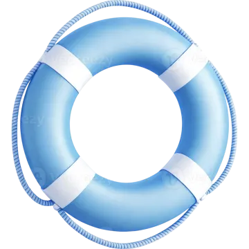 an inflatable swimming ring on white background