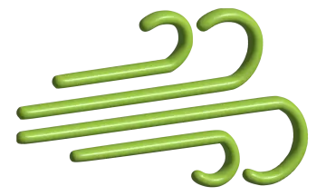 an image of a green sign with the letter s
