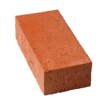 a brick on a white background