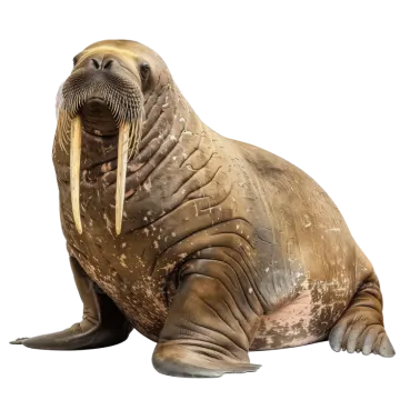 a seal sitting on the ground with its mouth open