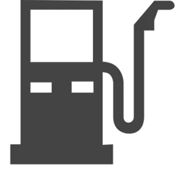 a gas station icon