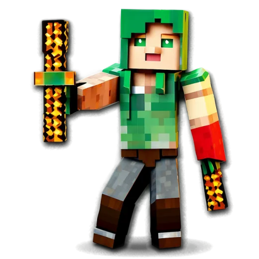 an image of a minecraft creeper