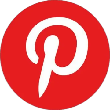 a red pin on a white background