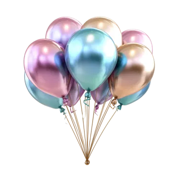 a bunch of balloons