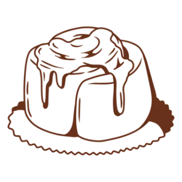 a piece of cake with icing on top