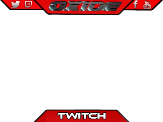 a red and black logo with the word twitch on it
