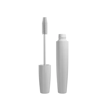 a white mascara with a long brush on it