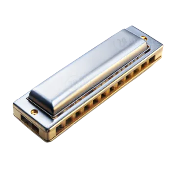 an image of a harmonica on a white background