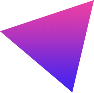 a purple triangle on a white background