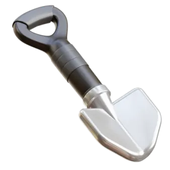 a shovel with a handle on it