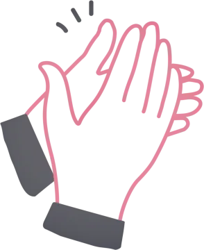a person's hand is shown in the middle of the image
