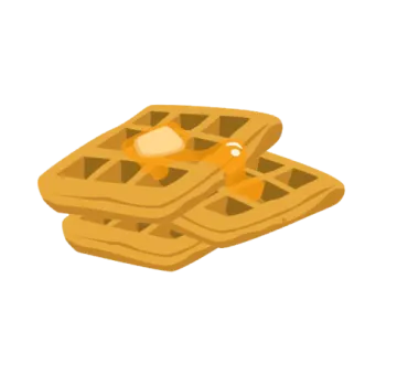 two was with butter on top