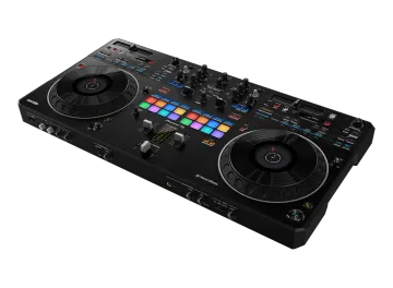 a dj controller on a white background