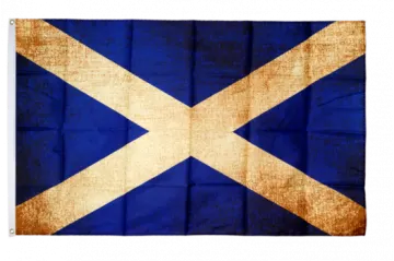 the flag of scotland