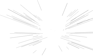 a black and white image of a star burst