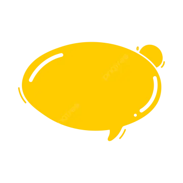 a yellow speech bubble icon